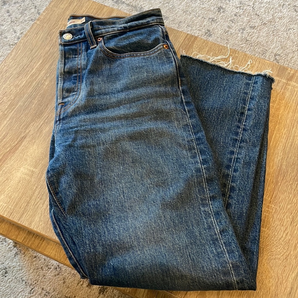 Wedgie straight jeans